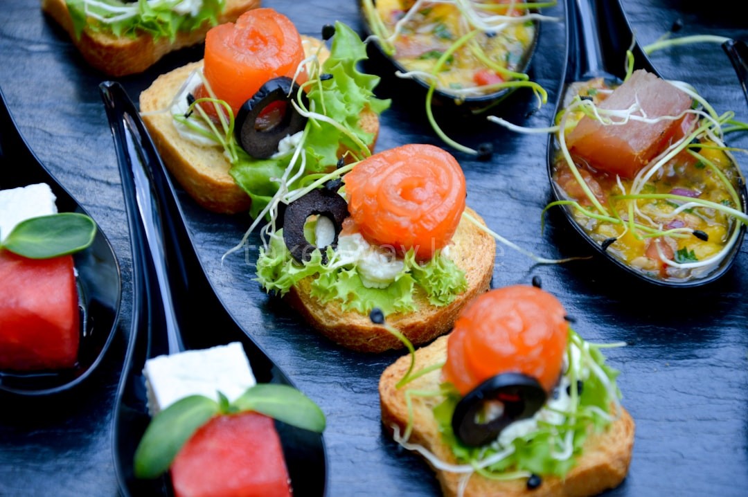 Chef plating