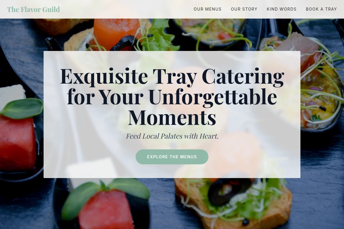 tray Catering